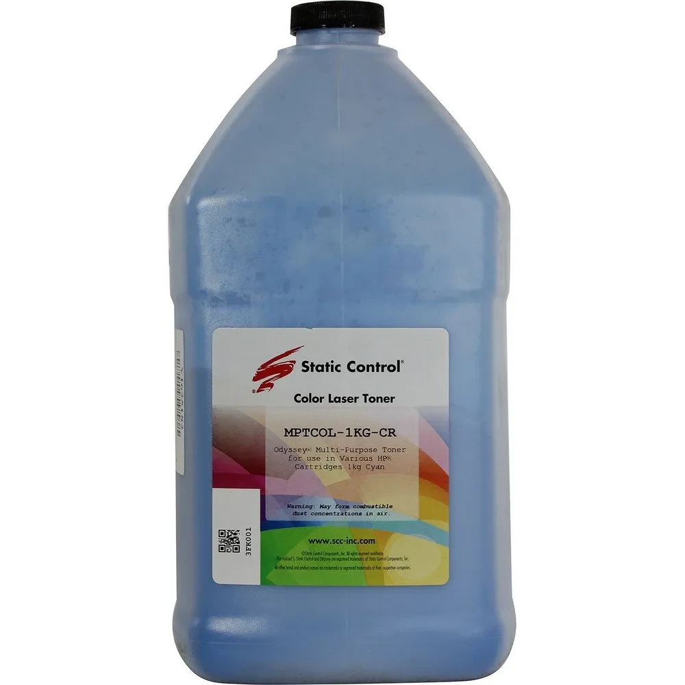 Тонер SCC MPTCOL-1KG-CR, 1кг, Голубой