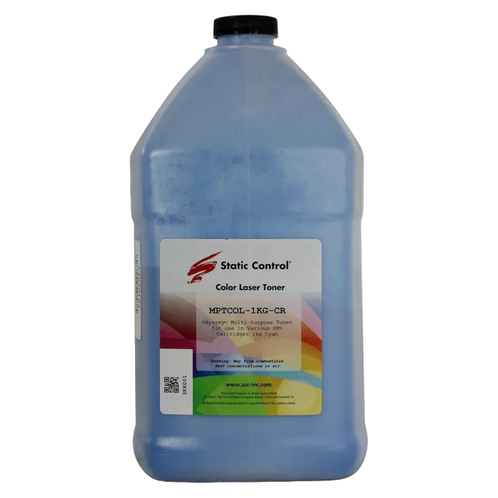 Тонер SCC MPTCOL-1KG-CR, 1кг, Голубой