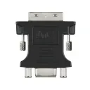 Видеоадаптер SVEN SV-015534, DVI-I (M) - VGA D-Sub (F), Чёрный