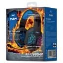 Căști gaming SVEN AP-U980MV, Cu fir, Negru/Albastru