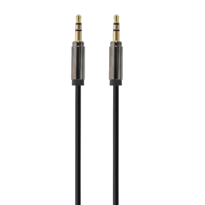 Cablu audio Cablexpert CCAP-444-1M, 3.5mm 3-pin (M) - 3.5mm 3-pin (M), 1m, Negru