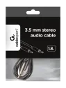 Cablu audio Cablexpert CCAP-444-6, 3.5mm 3-pin (M) - 3.5mm 3-pin (M), 1,8m, Negru
