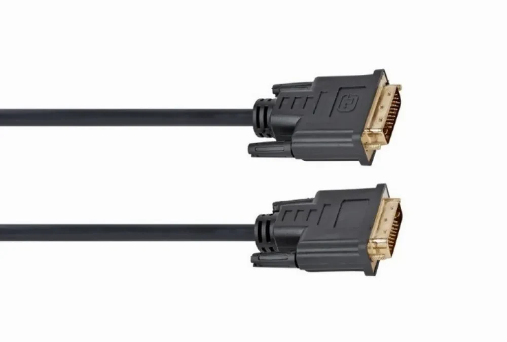 Видеокабель Cablexpert CC-DVI2-BK-10, DVI-D (M) - DVI-D (M), 3м, Чёрный