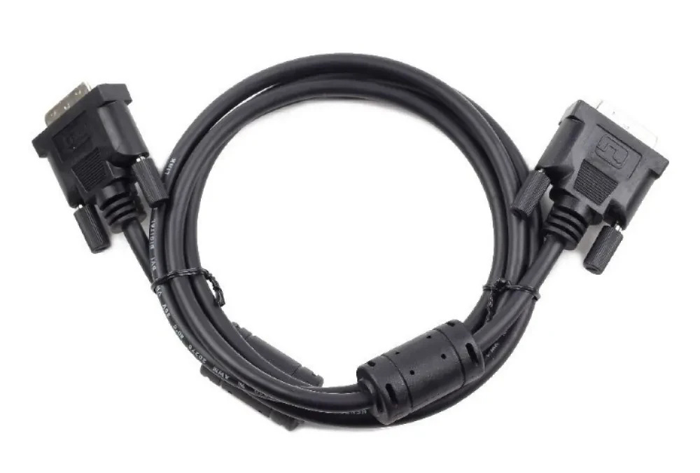 Видеокабель Cablexpert CC-DVI2-BK-10, DVI-D (M) - DVI-D (M), 3м, Чёрный