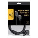 Видеокабель Cablexpert CC-DVI2-BK-10, DVI-D (M) - DVI-D (M), 3м, Чёрный