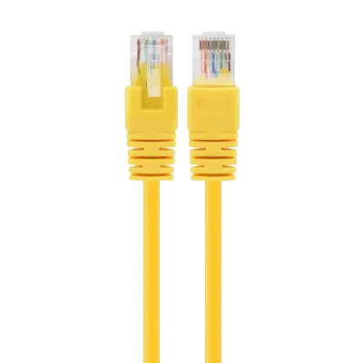 Patch cord Cablexpert PP12-1.5M/Y, CAT5e UTP, 1,5m, Galben