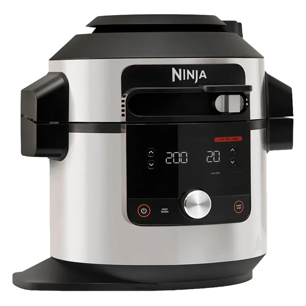 Aparat de gătit multifuncțional sub presiune Ninja OL650EU, Oțel Inoxidabil | Negru