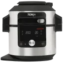 Aparat de gătit multifuncțional sub presiune Ninja OL650EU, Oțel Inoxidabil | Negru
