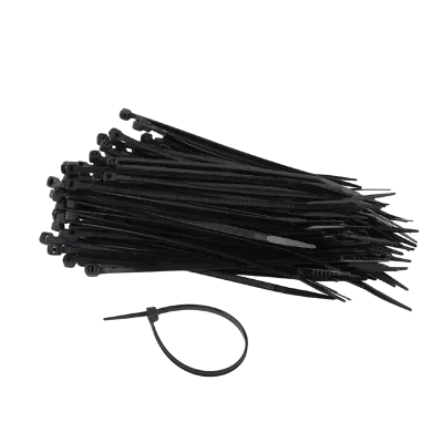 Legături din nailon Cablexpert NYTFR-250x3.6, Negru