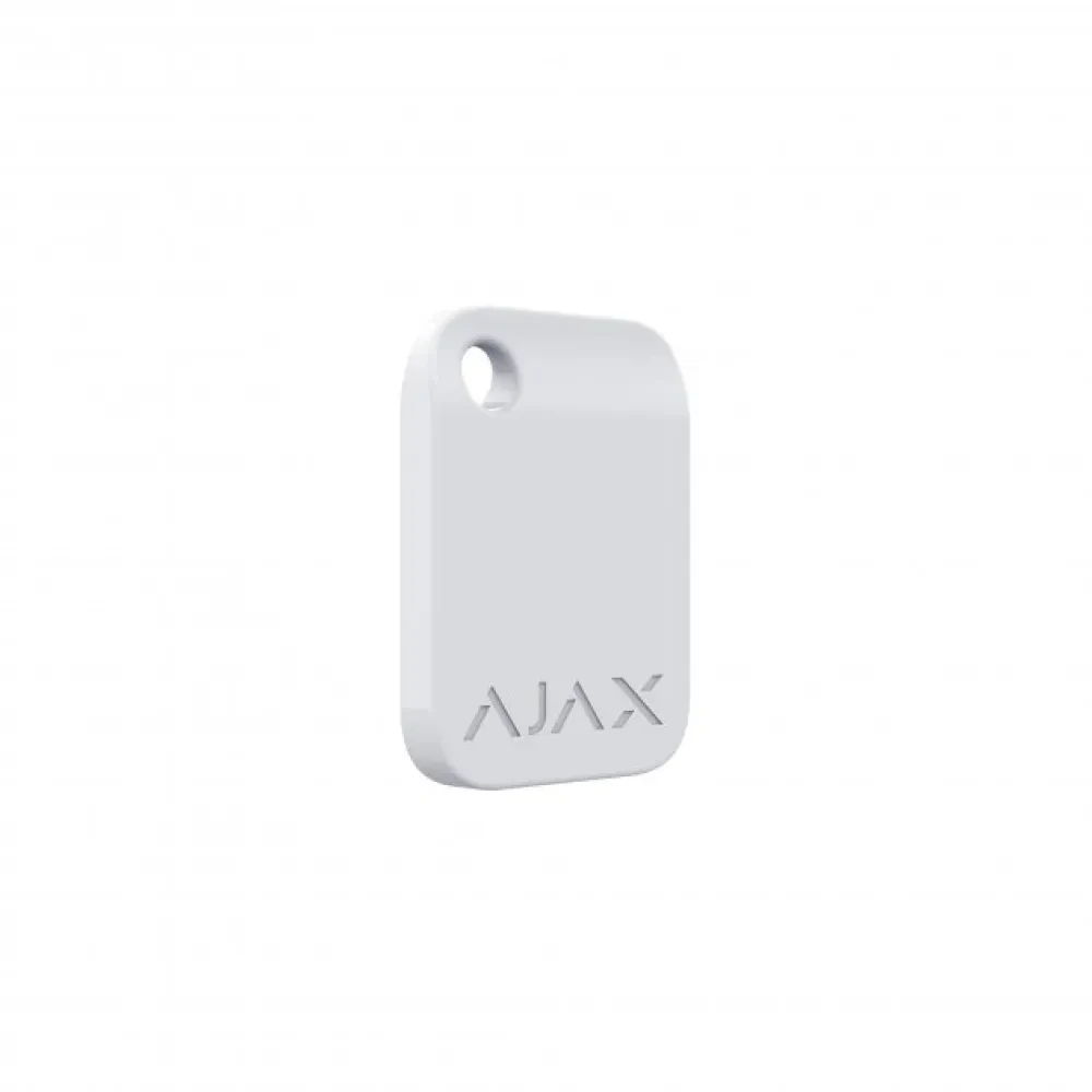 Cheia de securitate fără contact Ajax Tag, Alb