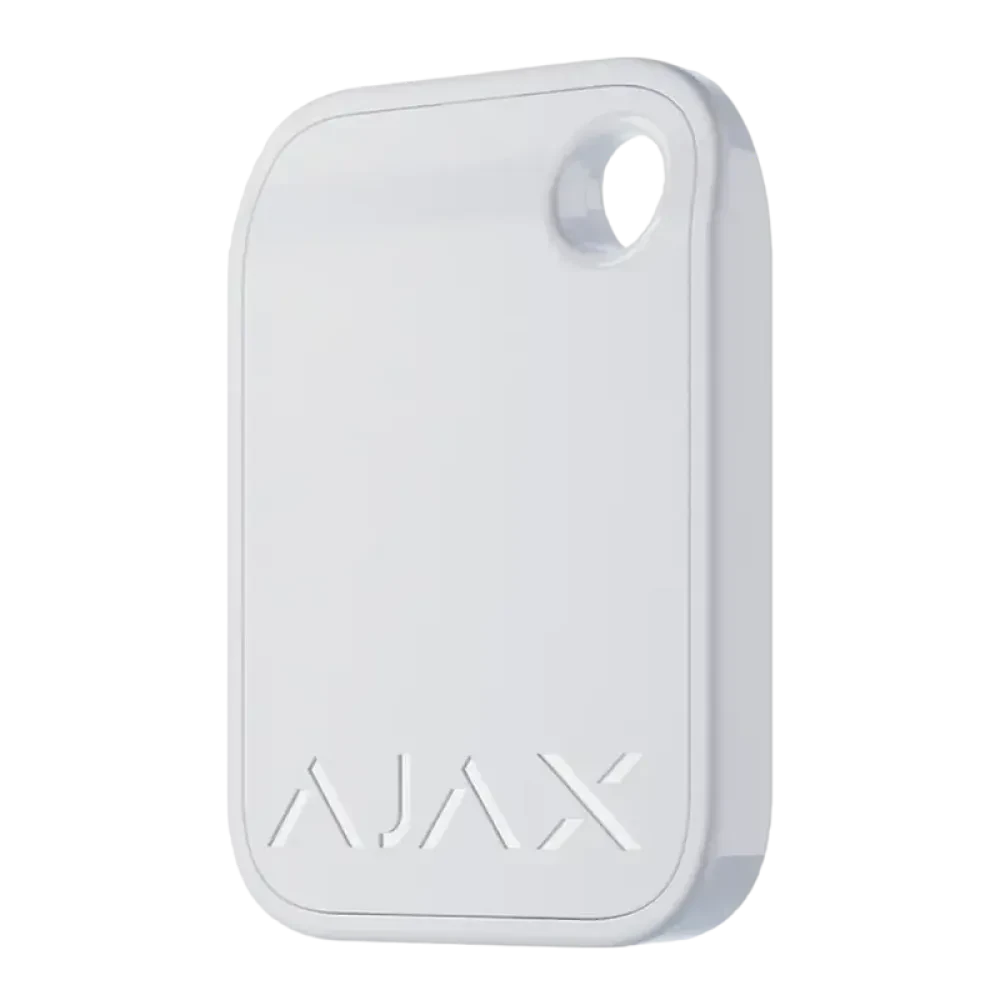 Cheia de securitate fără contact Ajax Tag, Alb