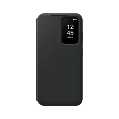 Husă tip carte Samsung Smart View Wallet pentru Galaxy S23 FE, Negru
