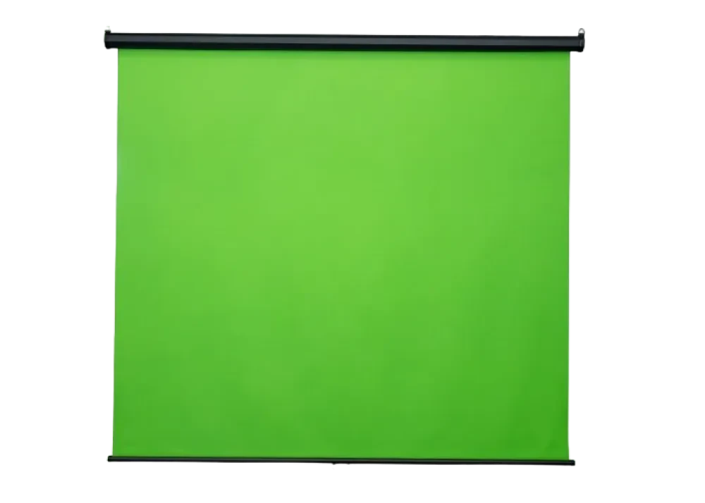 Ecran de proiectie Reflecta Green Screen Rollo, 1:1