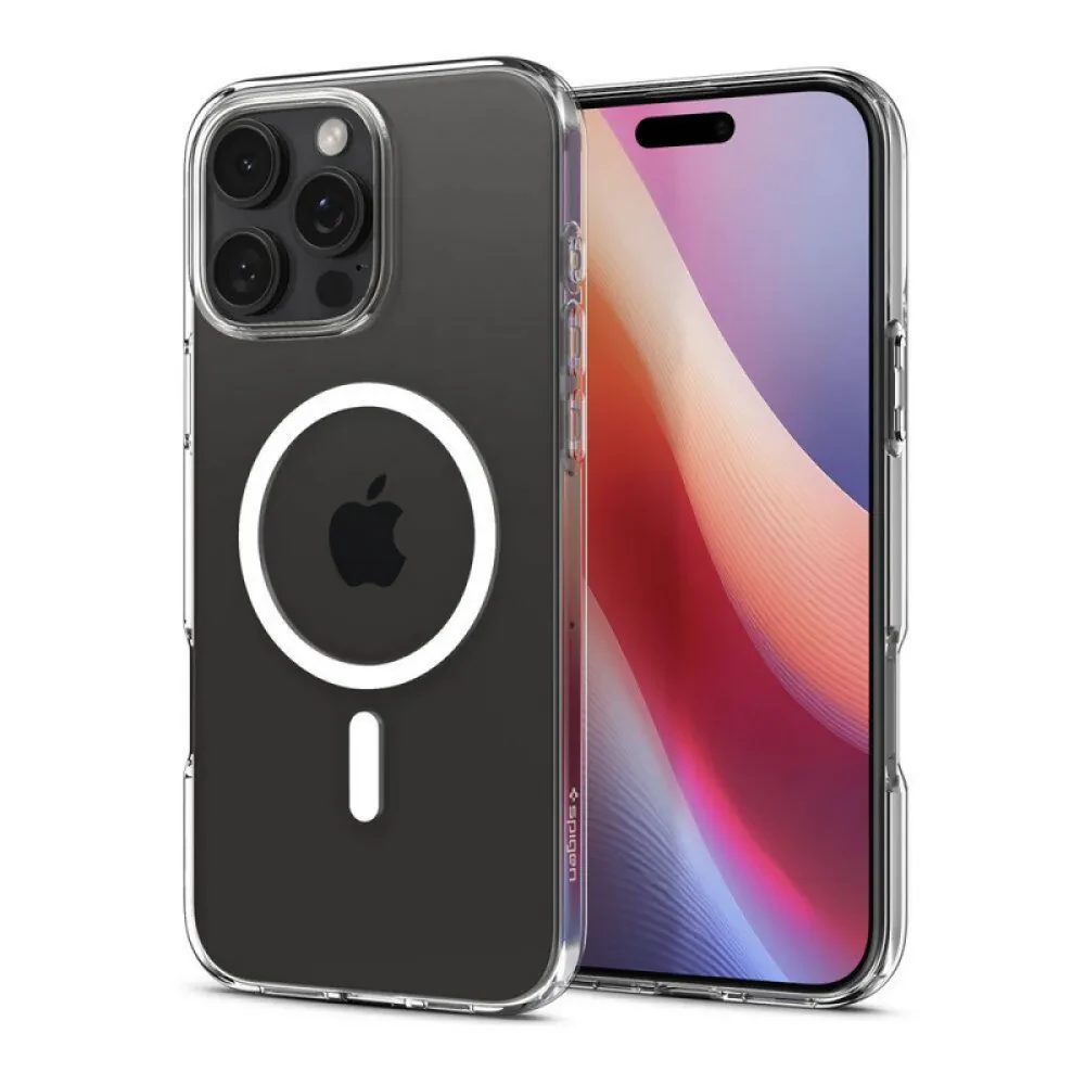 Чехол Spigen iPhone 16 Pro Max Liquid Crystal Mag, Clear