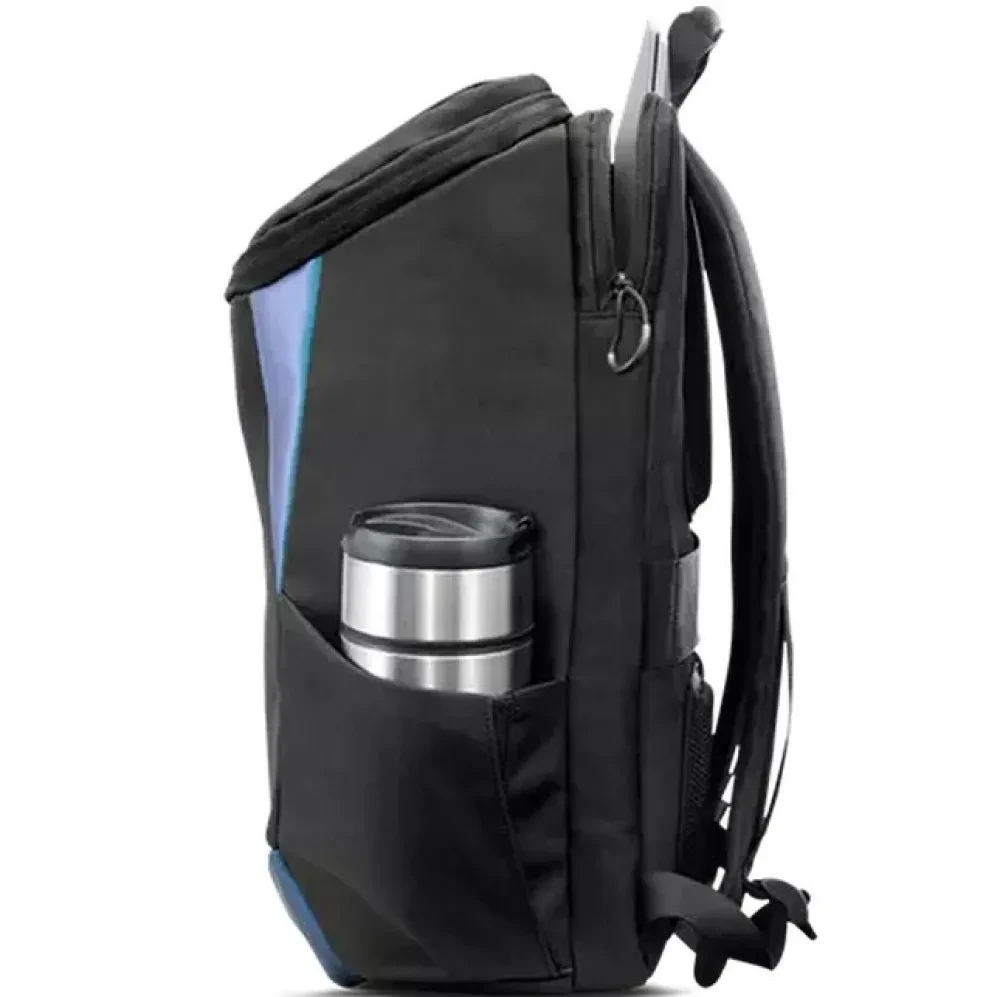 Rucsac pentru Laptop Lenovo IdeaPad Gaming, 15.6", Poliester, Negru/Albastru