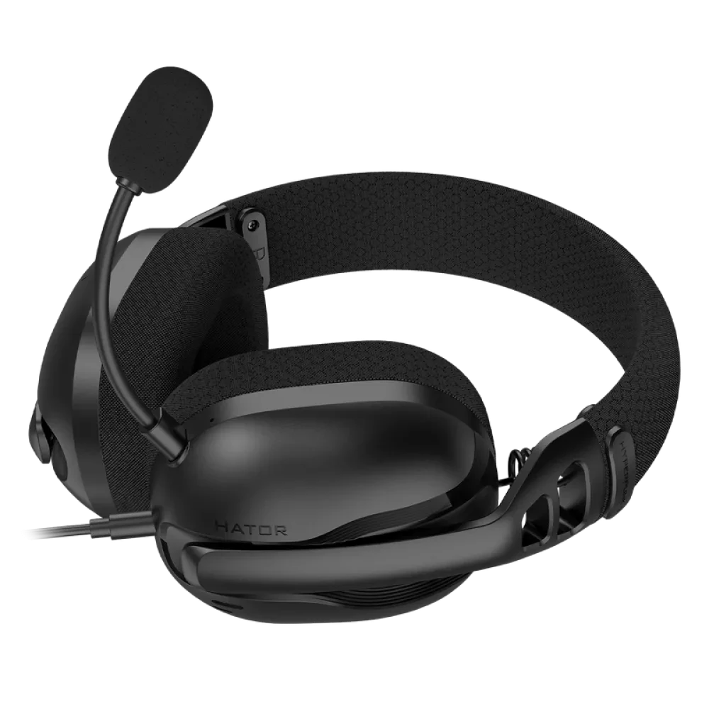 Căști gaming HATOR Hyperpunk 3, Cu fir, Negru