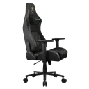 Scaun Gaming Cougar Defensor, Țesătură, PU Piele, Gold F