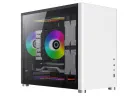 Компьютерный корпус Gamemax SPARK, Mini-Tower, Без блока питания, Белый