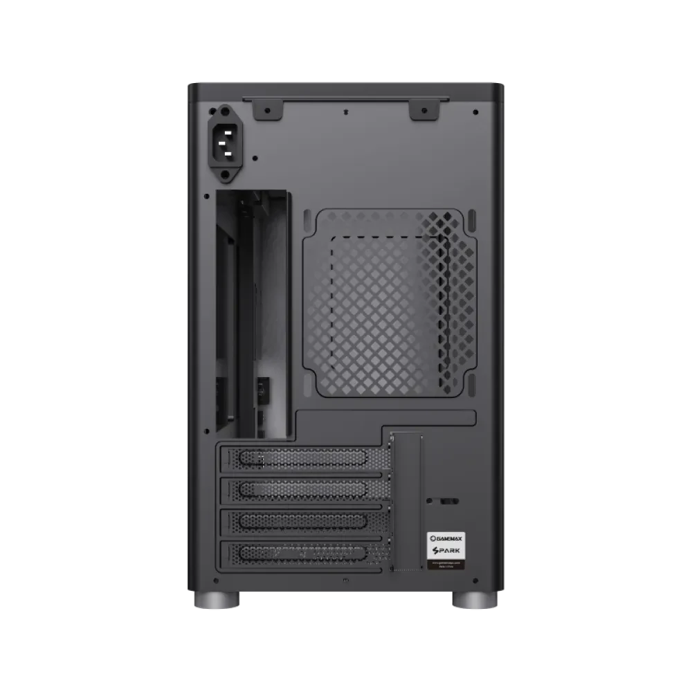 Компьютерный корпус Gamemax SPARK, Mini-Tower, Без блока питания, Белый