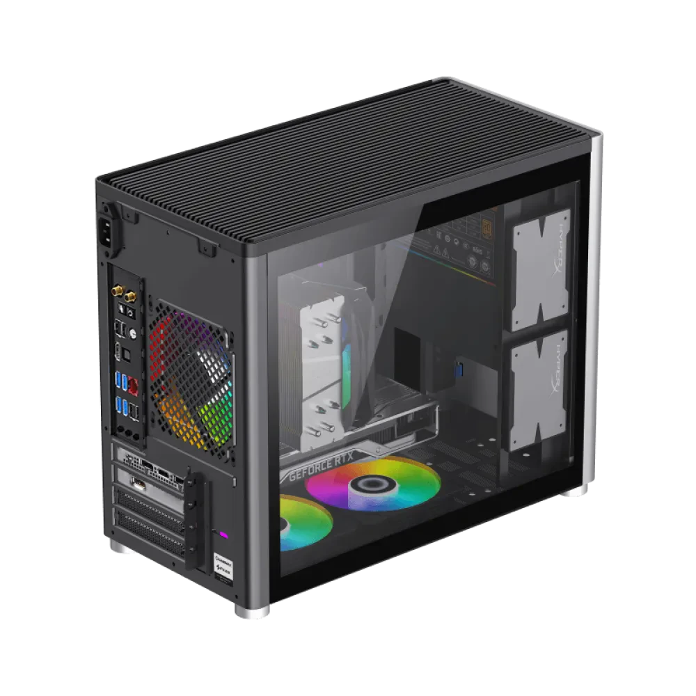 Компьютерный корпус Gamemax SPARK, Mini-Tower, Без блока питания, Белый