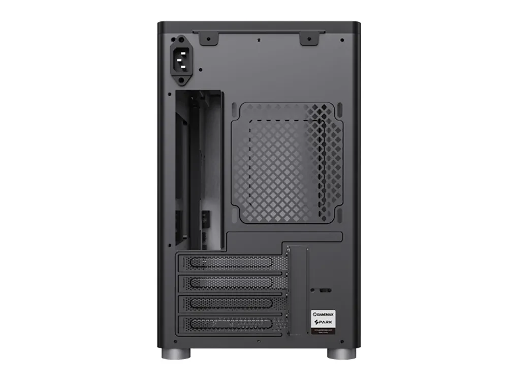 Компьютерный корпус Gamemax SPARK, Mini-Tower, Без блока питания, Белый