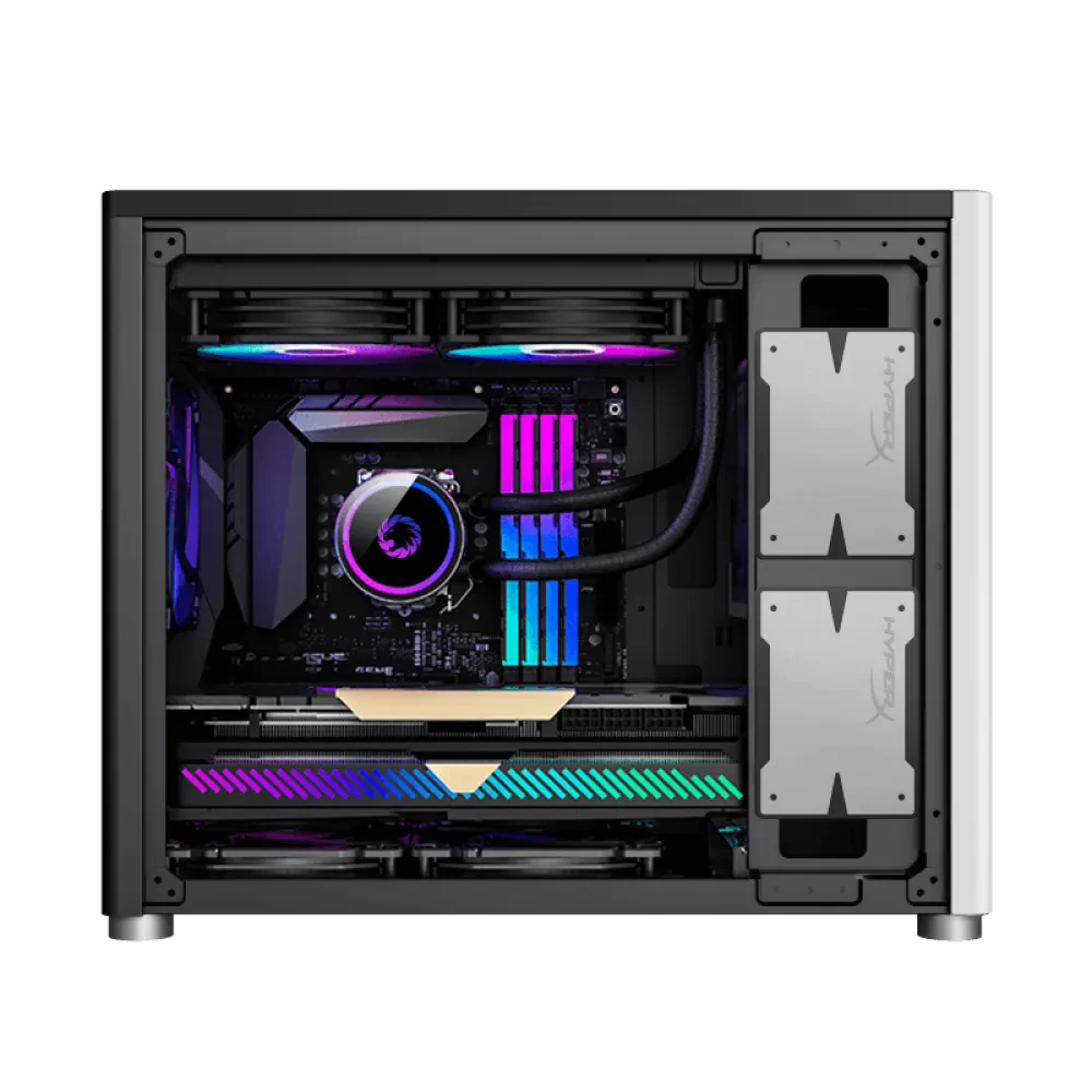 Компьютерный корпус Gamemax SPARK, Mini-Tower, Без блока питания, Белый