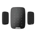 Tastatură tactilă fără fir Ajax KeyPad Plus, Negru