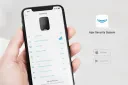 Tastatură tactilă fără fir Ajax KeyPad Plus, Negru