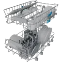 Mașină de spălat vase Indesit DSIC 3M19, Alb