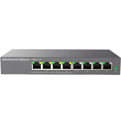 Comutator PoE Grandstream GWN7711P, 4x IEEE 802.3af/at