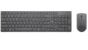 Клавиатура и мышь Lenovo 4X30T25796, Беспроводное, Серый