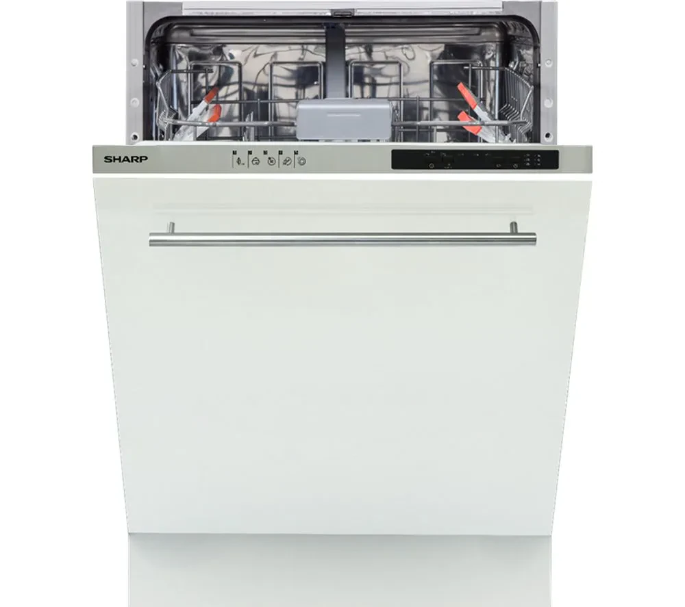 Посудомоечная машина Sharp QWNI1EI45EXEU, Белый