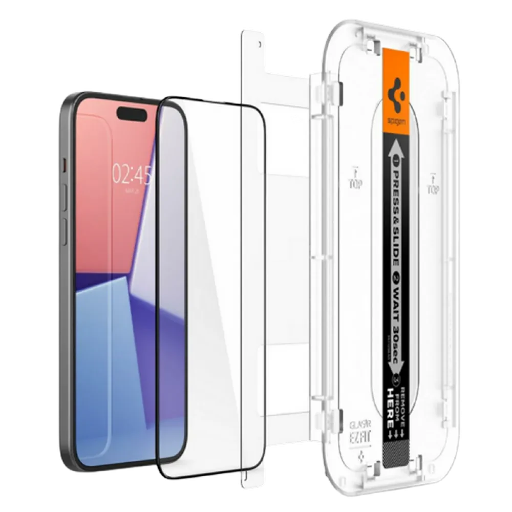 Sticlă de protecție Spigen EZ FIT, Transparent