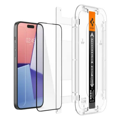 Sticlă de protecție Spigen EZ FIT, Transparent