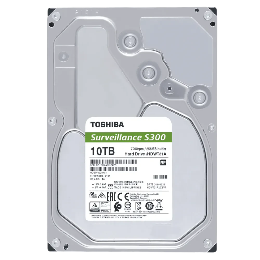 Unitate HDD Toshiba S300 Pro, 3.5", 10 TB <HDWT31AUZSVA>