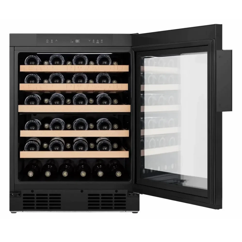 Винный шкаф Hisense RW3N132GSLF, Черный