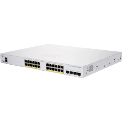 Сетевой коммутатор Cisco CBS250-24FP-4G, 24x 10/100/1000 Мбит/с
