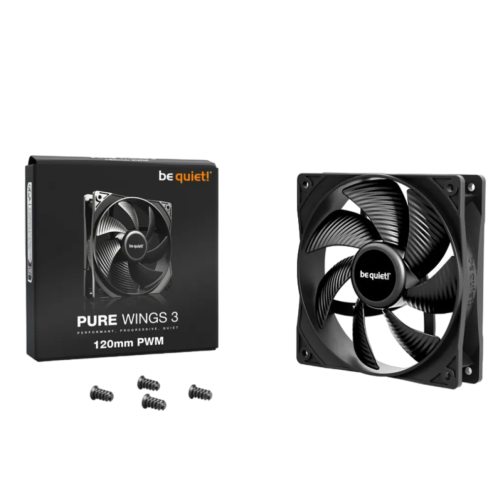 Ventilator PC be quiet! Pure Wings 3 PWM High-speed, 120 mm
