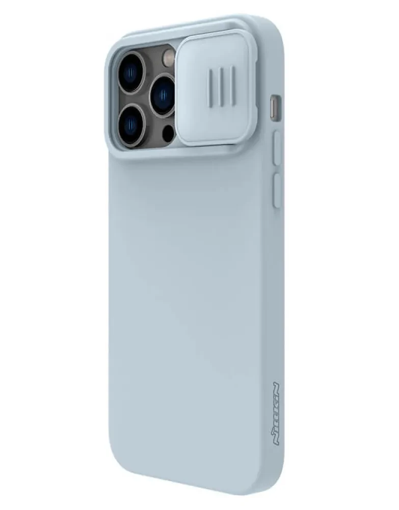 Чехол Nillkin iPhone 14 Pro, CamShield Silky Silicone, Star Gray