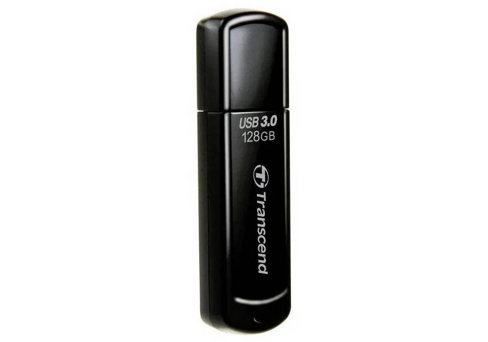 Memorie USB Transcend JetFlash 700, 128GB, Negru