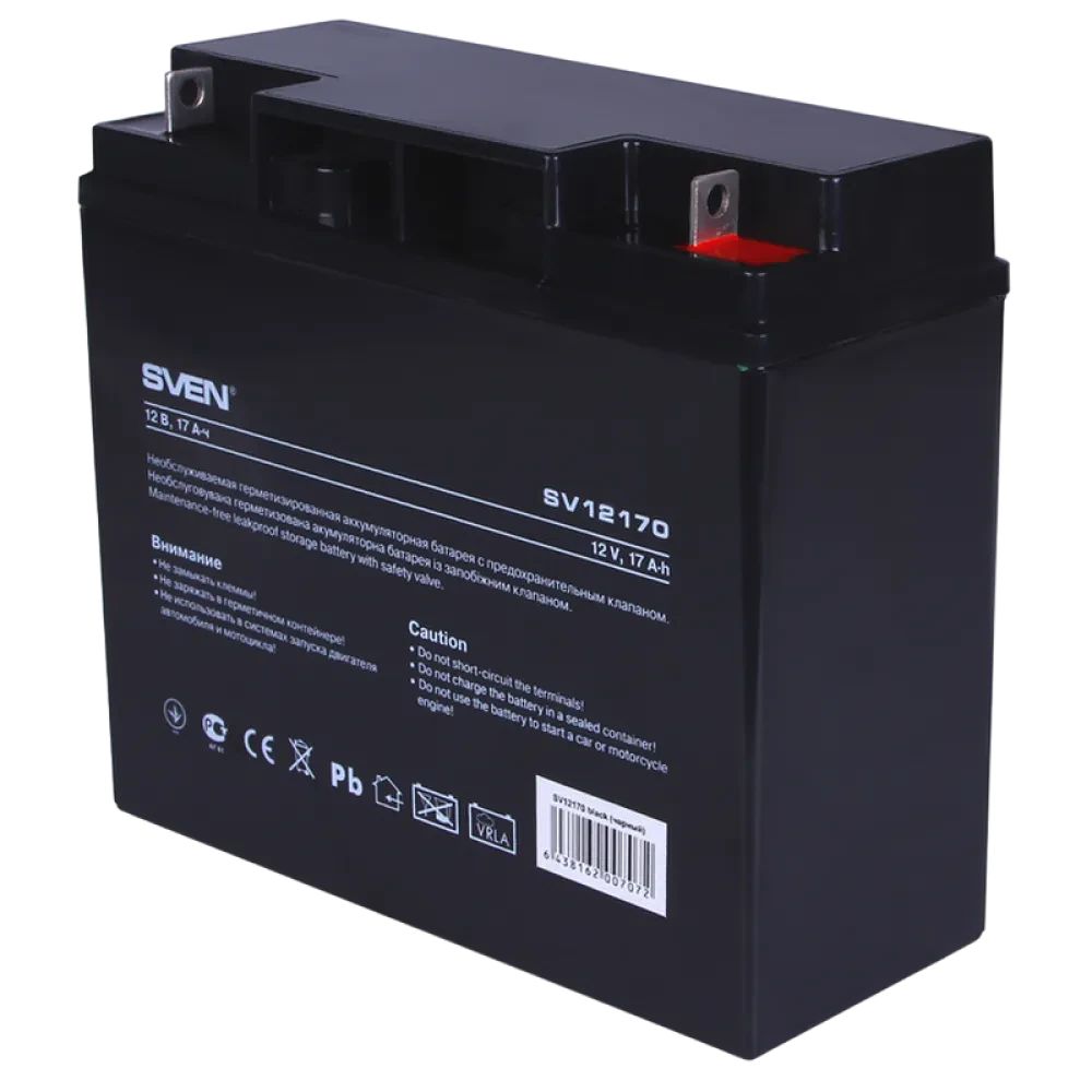 Acumulator UPS SVEN SV12170, 12V 17А•h