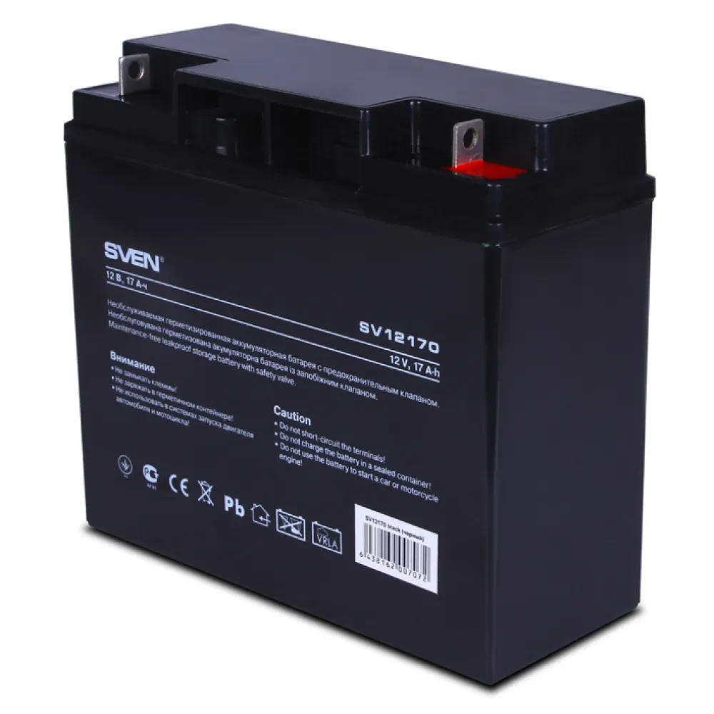 Acumulator UPS SVEN SV12170, 12V 17А•h