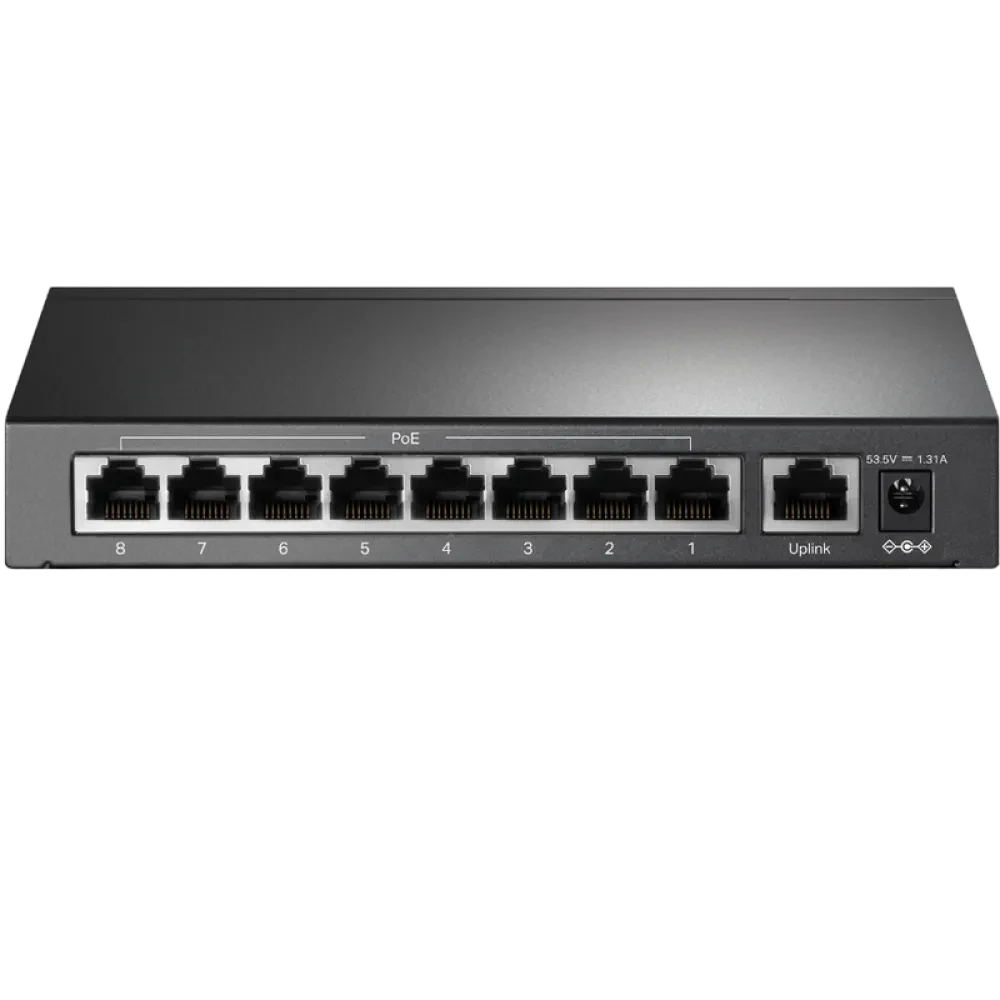PoE коммутатор TP-LINK TL-SF1009P, 8x IEEE 802.3af/at