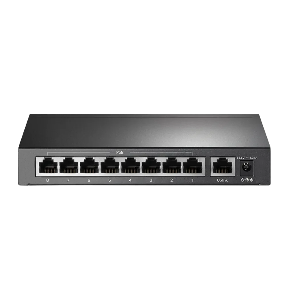 PoE коммутатор TP-LINK TL-SF1009P, 8x IEEE 802.3af/at