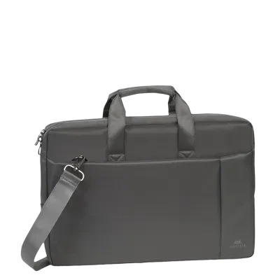 Geantă pentru Laptop Rivacase Central, 17.3", Poliester, Gri