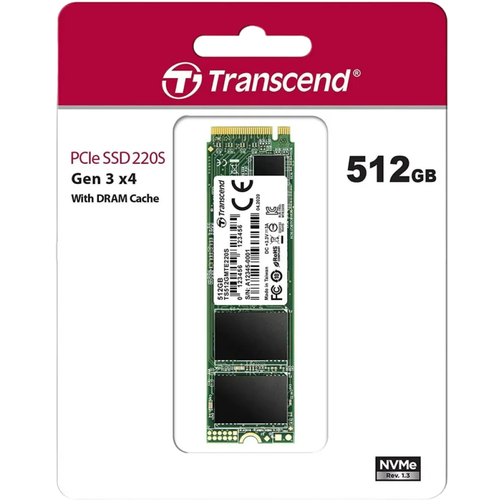 Unitate SSD Transcend 220S, 512GB, TS512GMTE220S