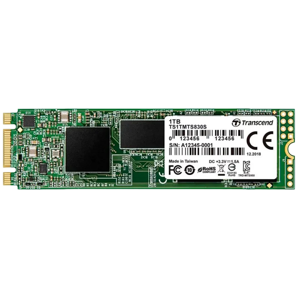 Накопитель SSD Transcend 830S, 1000Гб, TS1TMTS830S