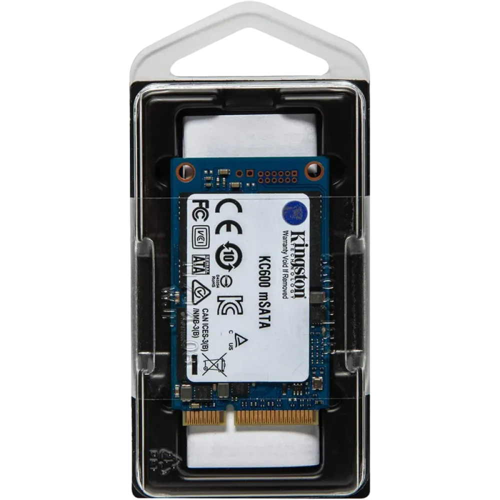 Накопитель SSD Kingston KC600, 1000Гб, SKC600MS/1024G