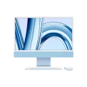 Computer All-in-One Apple iMac A2873, 24", M3 with 8-core CPU and 10-core GPU, 8GB/512GB, macOS Sonoma, Albastru