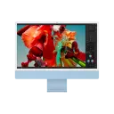 Computer All-in-One Apple iMac A2873, 24", M3 with 8-core CPU and 10-core GPU, 8GB/512GB, macOS Sonoma, Albastru